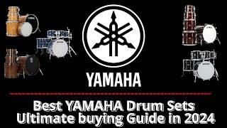 TOP 5 - BEST YAMAHA DRUM SETS (Stage | Live Hybrid Oak | Absolute Hybrid | Recording Custom | PHX)