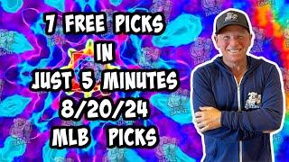 MLB Best Bets for Today Picks & Predictions Tuesday 8/20/24 | 7 Picks in 5 Minutes