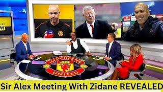 SIR ALEX FERGUSON REACTS TO ZIDANE'S APPOINTMENT AS MANCHESTER UNITED MANAGER