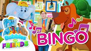 BINGO Sing A Long for Kids | Learn Letters | Nursery Rhymes