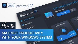 Ashampoo WinOptimizer 27 - Maximize Productivity with Windows