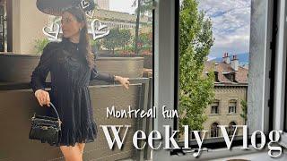 MONTREAL WEEKLY VLOG | THE BEST ACTIVITIES TO DO  | Fashion with Valeriya