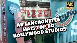 ROTEIRO HOLLYWOOD STUDIOS - MELHORES LANCHONETES