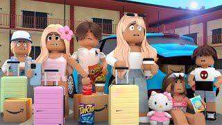 THE PEACH FAMILY ARE HOMELESS! *LIVING IN A SCARY MOTEL! WE ARE POOR* VOICE Roblox Bloxburg Roleplay