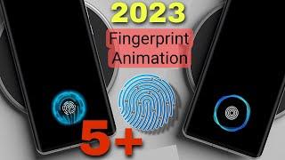 5+ Fingerprint Animation Effect All Android Smartphone Screen unlock A71, A50, A52s, S10