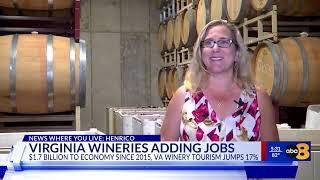 Virginia wine industry feels impact as one of nation's fastest-growing states