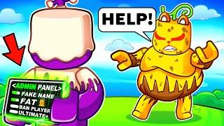 Trolling Leopard with ADMIN COMMANDS in Blox Fruits!