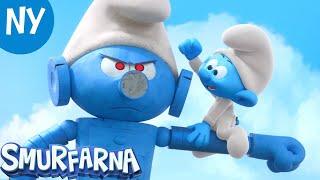 Blöjpappan  | HELT AVSNITT | Smurfarna 3D NY SERIE | Tecknad film för barn