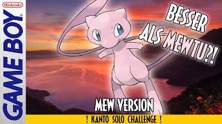 Kann man NUR mit MEW Pokemon Blau & Rot durchspielen?