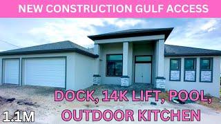 NW CAPE CORAL NEW CONSTRUCTION | GULF ACCESS