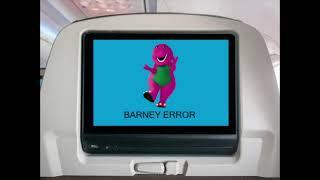 Barney Error Airplane TV Screen Edition (13+ ONLY)