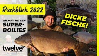 Ein Jahr mit den Super-Boilies - Big Fish Jahr 2022 | Karpfenangeln | Enyzme | dicke Fische
