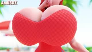 Jessica Rabbit Breast Expansion Animation