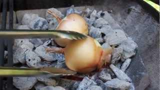 Black Onion Relish - Fire Roasted Onion and Pepper Relish Recipe