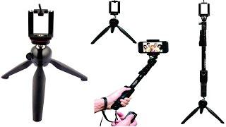 BEST SELFIE STICK AND TRIPOD FOR FILMING YUN TENG MINI TRIPOD AND MONOPOD REVIEW