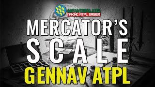 Mercator's Scale - Charts - General Navigation ATPL