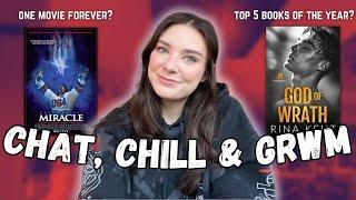 Top 5 Movies, Favorite Books of the Year, Writing Full Time? // Chat, Chill, & GRWM 