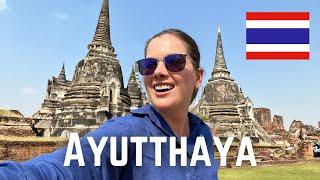 Exploring Thailand's Ancient Capital City AYUTTHAYA (best day trip from Bangkok!)