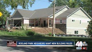 Roeland Park neighbors want new building rules