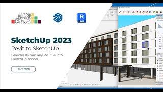 New in SketchUp Studio 2023: Native Revit Importer