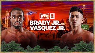 HAVEN BRADY JR VS. JESUS VASQUEZ JR | OVERTIME BOXING FIGHT NIGHT LIVESTREAM