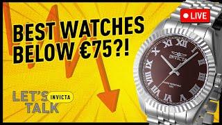 Popular Invicta Watches For Less Than €75! Let’s Talk Flash Show 30-09-2024