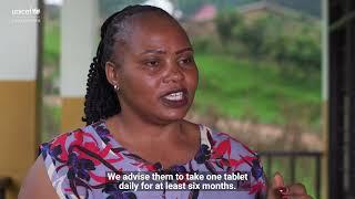 MMS in Rwanda: Better Nutrition for Pregnant Women | UNICEF Rwanda