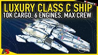 STARFIELD 900K Luxury Ship Building Guide Max Stats, 10,000 Cargo, Max Crew CLASS C BEST SHIP