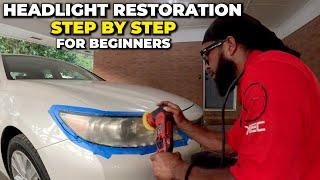 Headlight Restoration Process For New Detailers - DBK Mobile Detailing