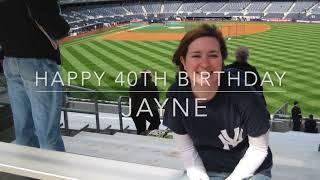 Jaynes 40th BDay Wishes