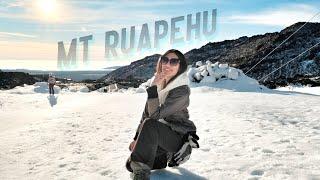 RUAPEHU Snow Trip | Learning to Ski at Happy Valley (Whakapapa), NEW ZEALAND