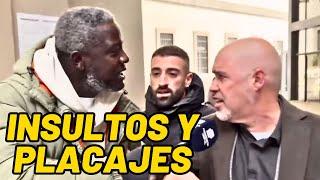 Unai Sordo insulta gravemente a Bertrand Ndongo mientras su lacayo busca una pelea en plena calle