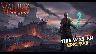 I MADE A HUGE MISTAKE | VALHEIM ASHLANDS GAMEPLAY S1EP39