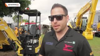 Big Range of Yanmar Excavators from Tutt Bryant (at DDT Expo)