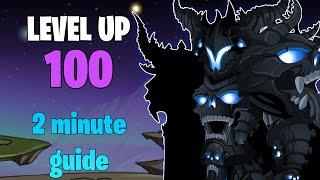 =AQW= LEVEL UP TO 100 DOING THIS! 2 MINUTE GUIDE (Things I did, High Level Players)