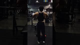 =Wow, Monster back workout= Cole Munoz #shorts #workout #gym