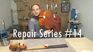 Repair Series #14 - Broken cello neck