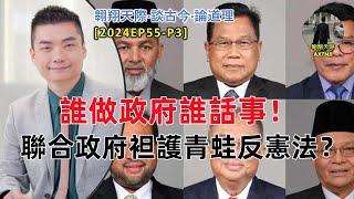 【2024EP55-P3】聯合政府袒護青蛙反憲法？｜誰做政府誰話事！