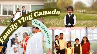 Holy Communion Elina Sebastian|Bijo Sebastian Canada|Best Cakes In Toronto|Syromalabar Church Canada