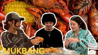 SEAFOOD BOIL MUKBANG (SISTER & GF)