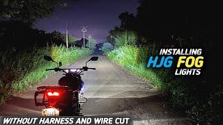 Best FOG LIGHTS For Bikes | INSTALLATION | HJG Lights