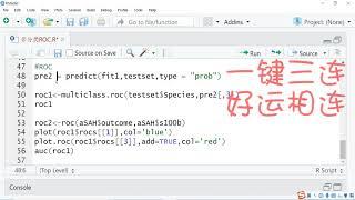 R语言多分类ROC曲线