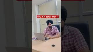 Great Why .NET Is Good Option Over JavaScript Framework | Senior Developer Package Around 1Cr ​⁠JS