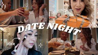 Date Night at BRUNO *GRWM, Mini HERMES Unboxing & Breakfast at Eggspectation | JustSissi