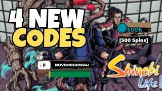 ALL 4* NEW CODES ON SHINDO LIFE | November 2024 | Roblox Shindo Life