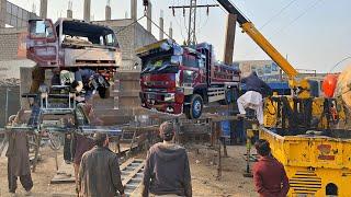 Complete process of making body of Hino truck in Pakistan