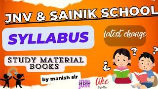 | Complete Syllabus Sainik School | Navodaya Syllabus | Navodaya Vidyalaya Syllabus| JNV syllbus |