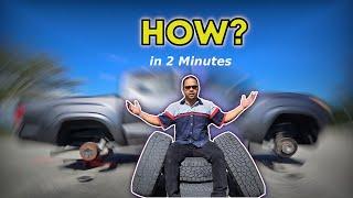 How to Rotate Tires