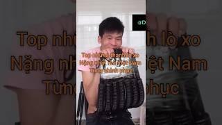 Top những thanh lò xo nặng nhất mà người VN đã chinh phục - Tài k3 Hiếu khổng lồ Hoan hey