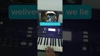 Welivewelove we lie #shorts #piano #smurfcat #welivewelovewelie